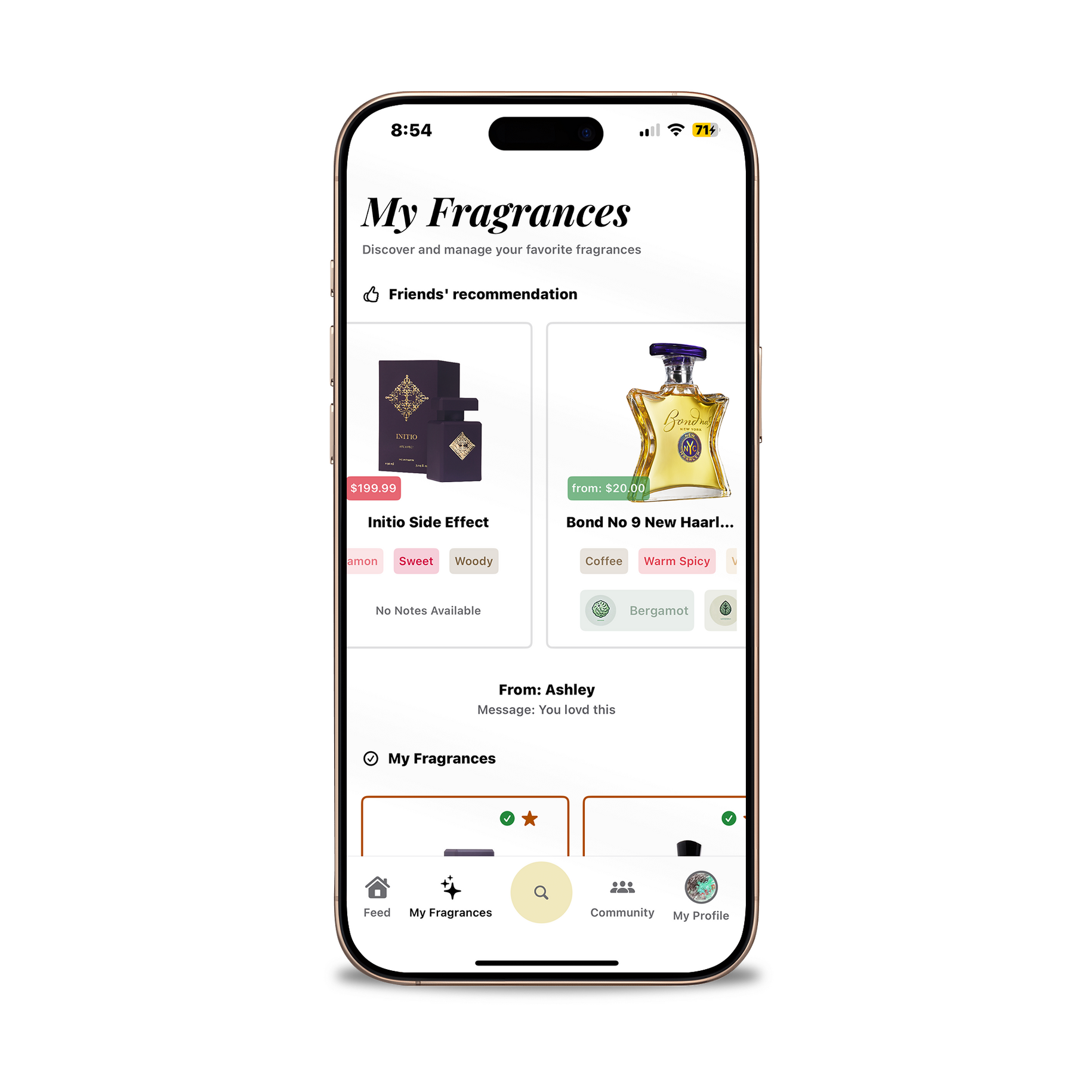 Detailed Fragrance Notes
